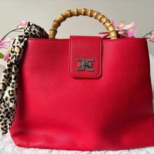 Sam Edelman Red Satchel Bag